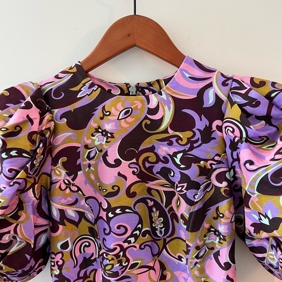 NWT Ted Baker FlickI Short Sleeve Printed Mini Dress - Picture 5 of 16